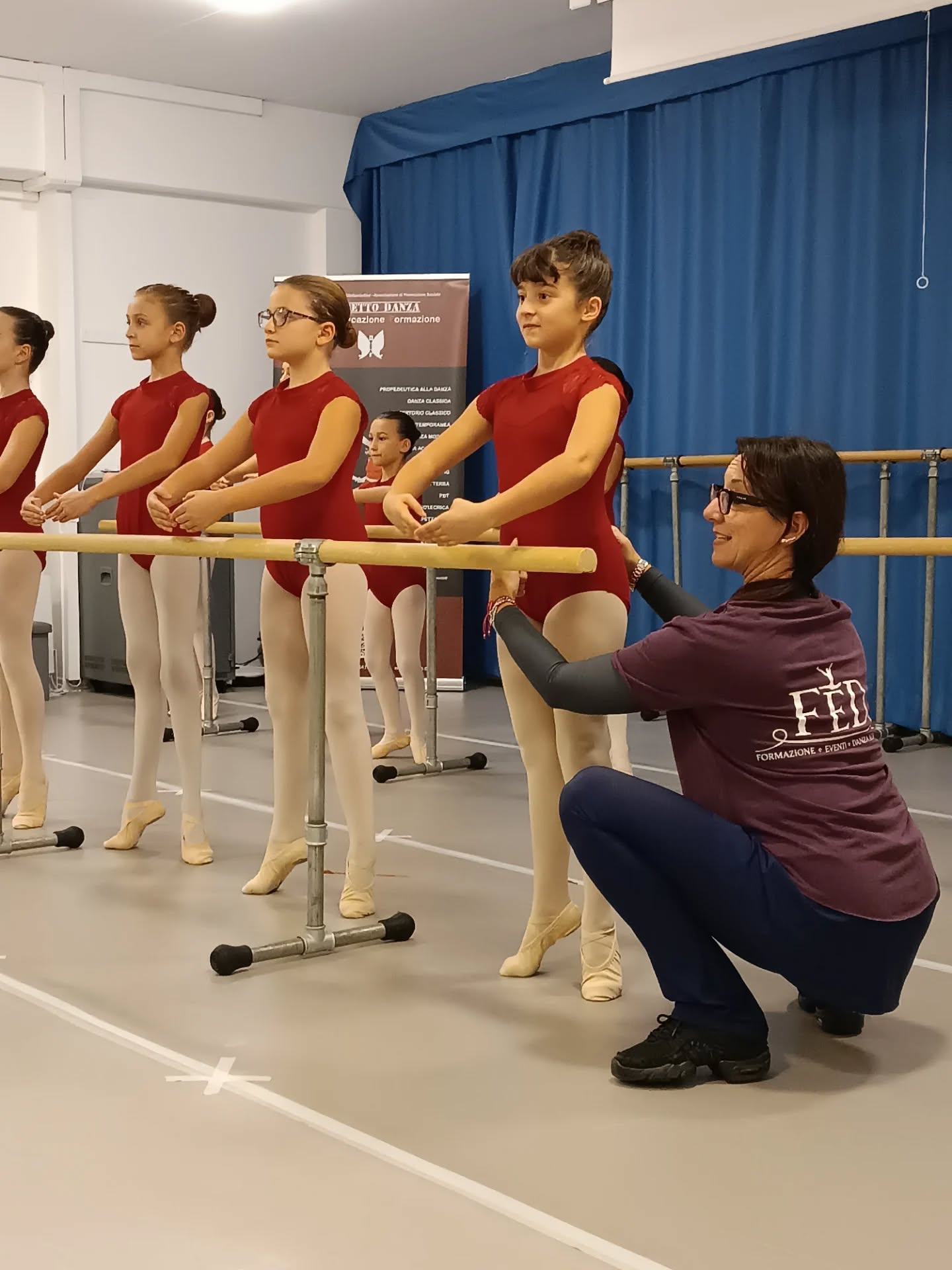 Alcuni istanti dei due pomeriggi di FED, con i Maestri Marta Romagna e Alessandro Grillo.